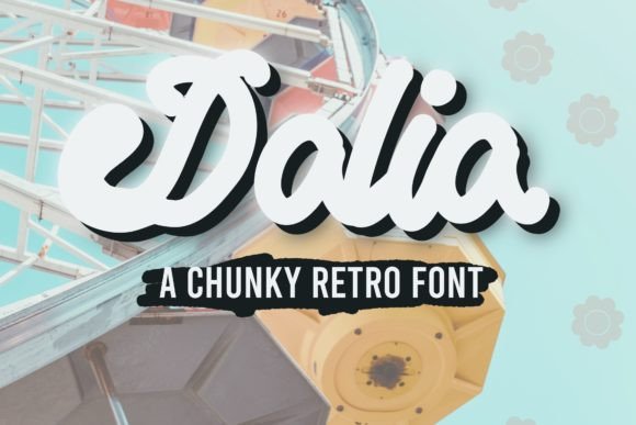 Dalia: A Joyful Display Font for Small Business Branding