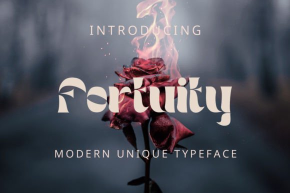 Fortuity: A Display Font That Earns Its Space