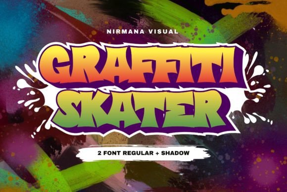 Graffiti Skater: A Bold Display Font for Authentic Brand Energy