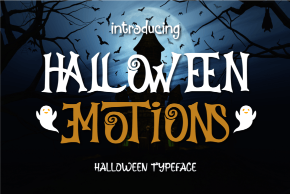 Halloween Emotions: A Spooky-Yet-Sophisticated Display Font