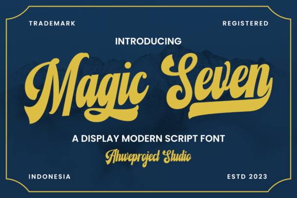 Magic Seven: A Display Font That Elevates Your Brand