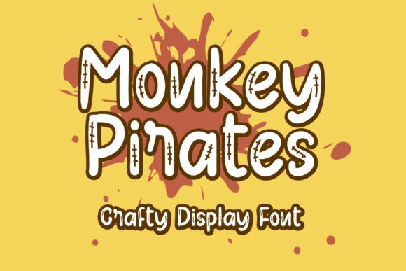 Monkey Pirates: A Display Font That Delivers Playful Impact