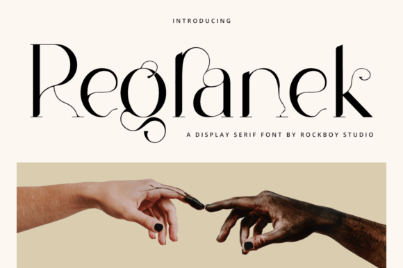 Regranek: A Distinct Serif Font for Handmade Charm