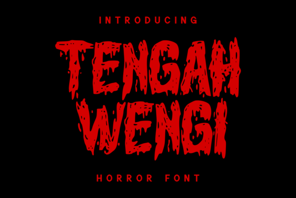 Tengah Wengi: A Display Font That Makes Your Brand Feel Intentional