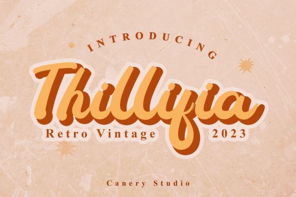 Thillifia: A Bold Display Font for Editorial Impact